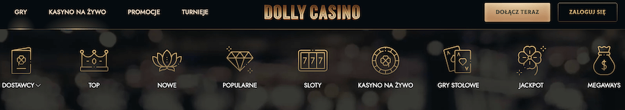 Dolly Casino Kategorie Gier 