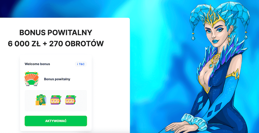 Bonus powitalny w ICE Casino