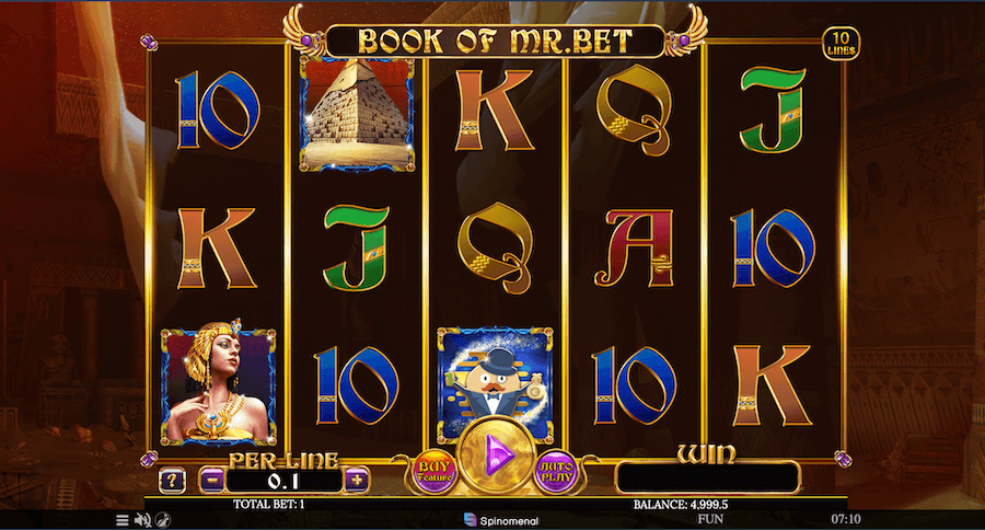 Slot Book of Mr. Bet