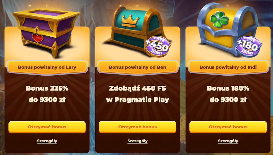 Pakiet powitalny w WinLegends
