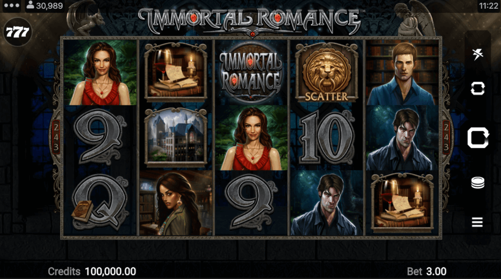 Slot Immortal Romance od Microgaming