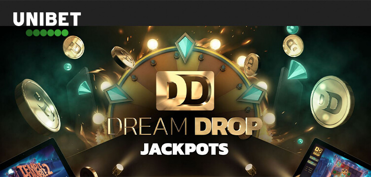 Bardzo wysoka wygrana w Dream Drop Jackpots