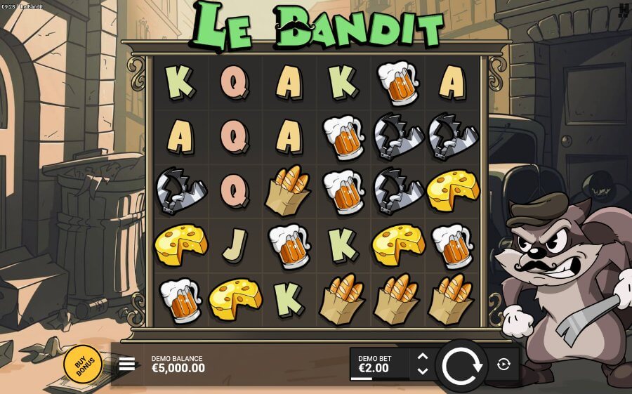 Slot Le Bandit w kasynie Rollino