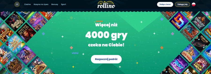 4000 gier w kasynie Rollino