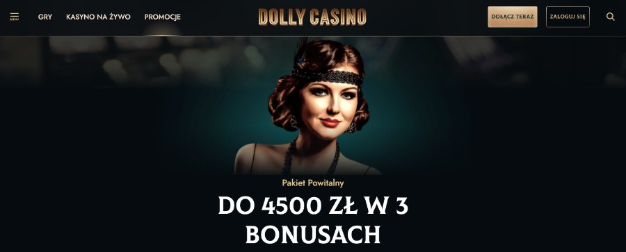 Bonus powitalny w Dolly Casino