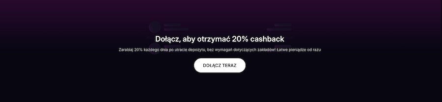 Bonus cashback w kasynie Ybets.