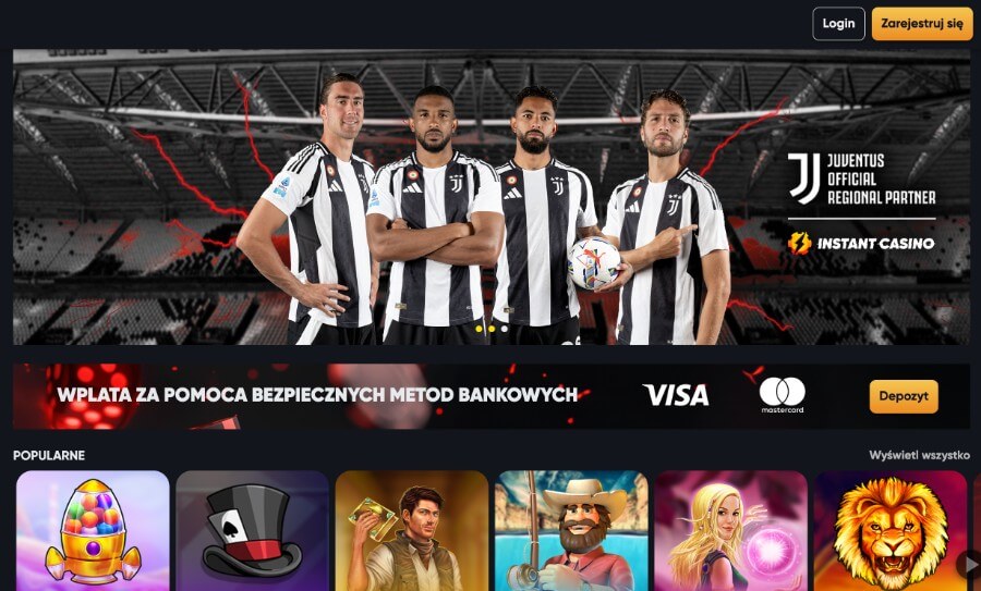 Instant Casino - Juventus Turyn