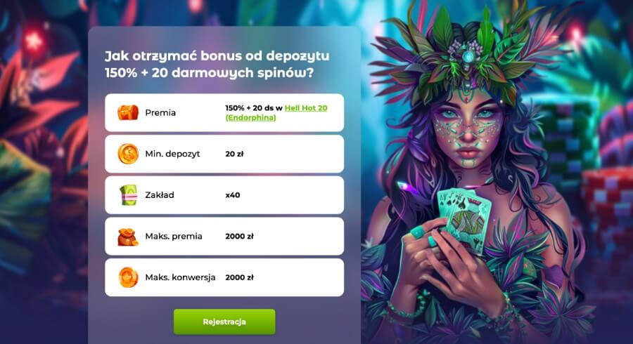 Bonus od depozytu w Verde Casino