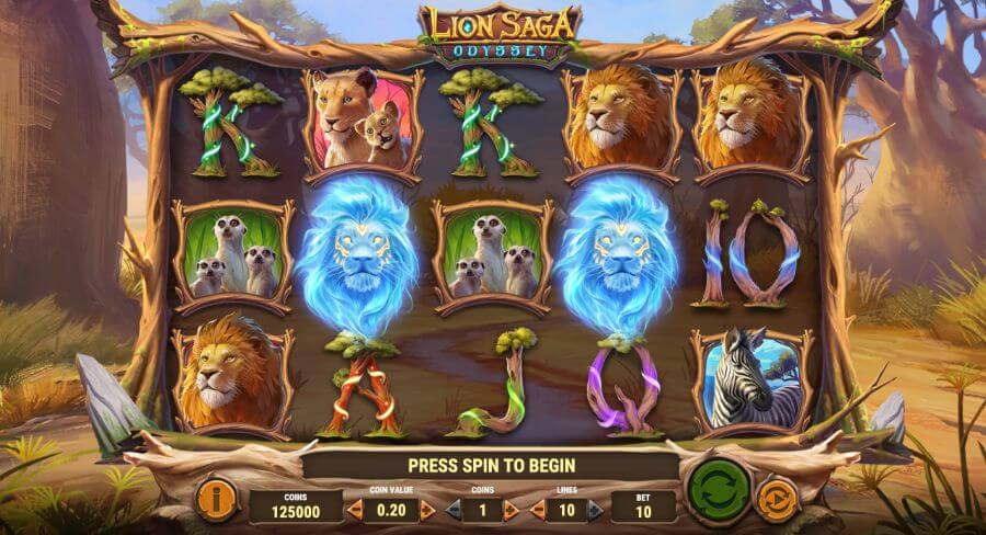 PlayOro - gra Lion Saga Odyssey