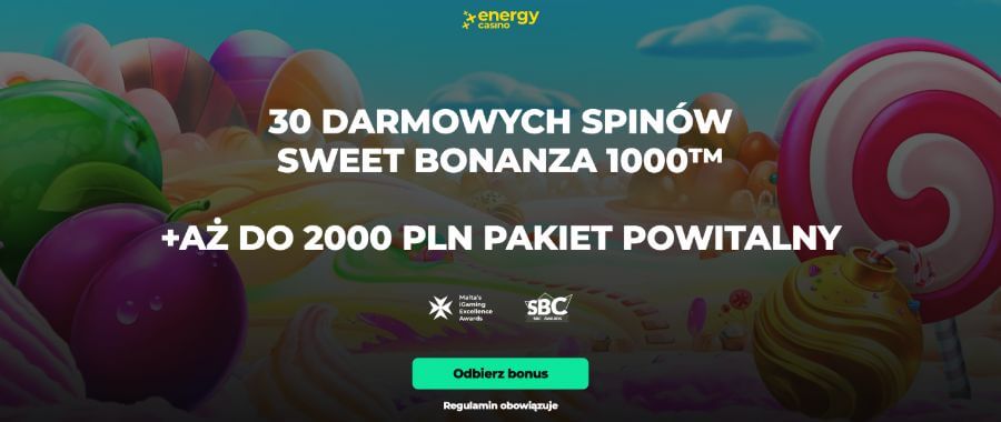Energy Casino bonus bez depozytu i bonus powitalny