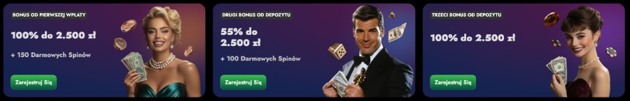 OscarSpin bonus powitalny