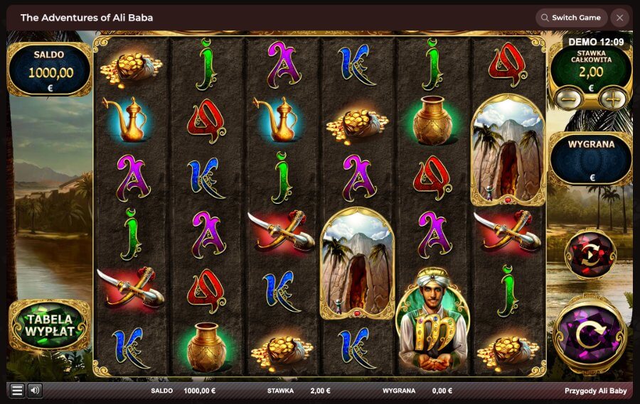 VinciSpin slot The Adventures of Ali Baba
