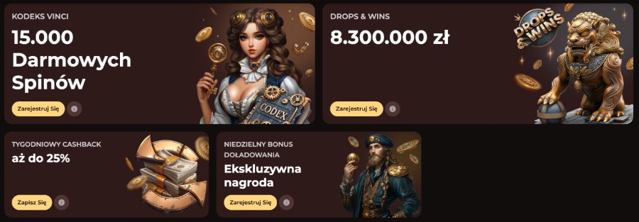 VinciSpin promocje