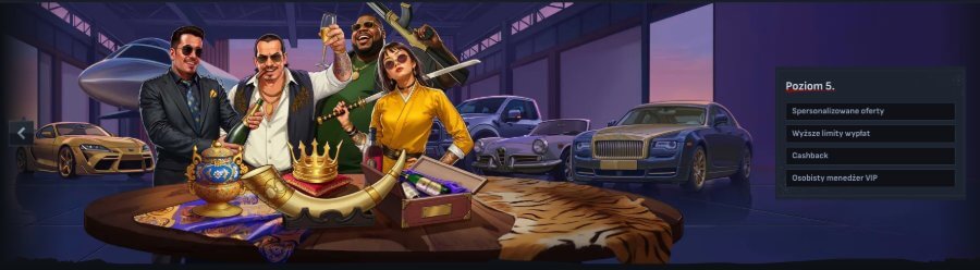 Program vip w Mafia Casino