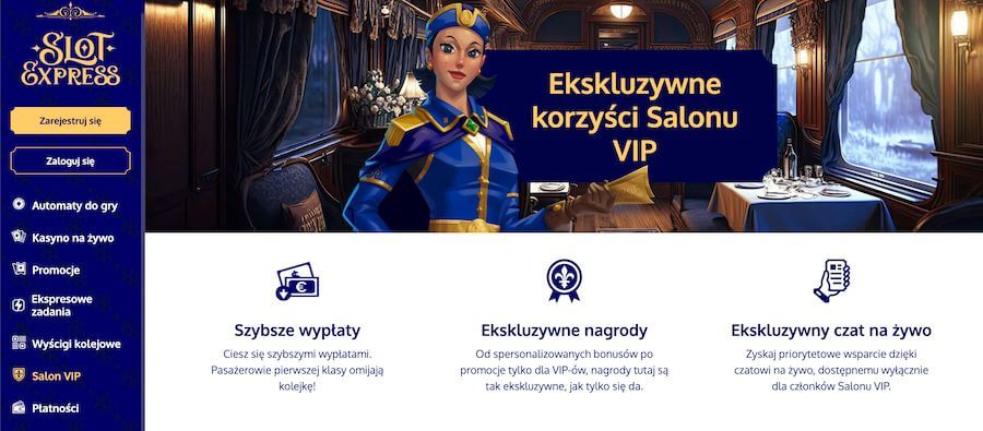 slot express bonusy vip
