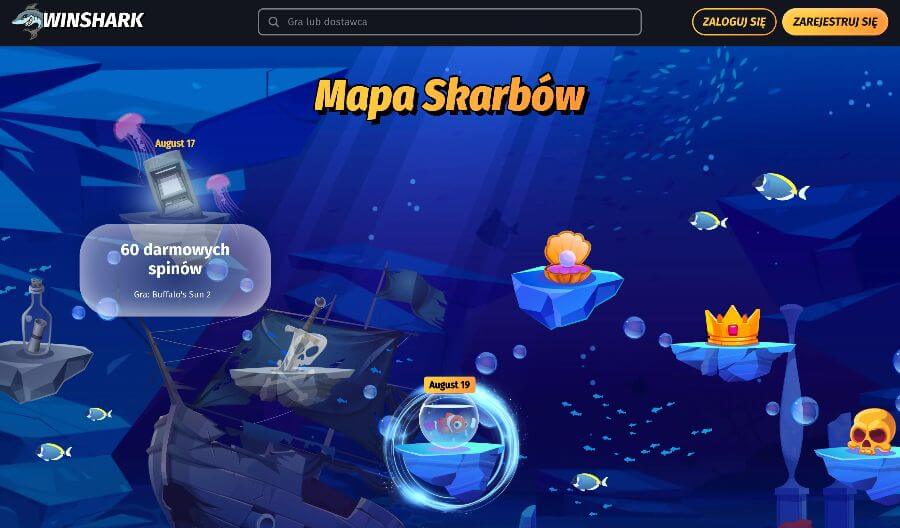 Winshark Mapa Skarbów