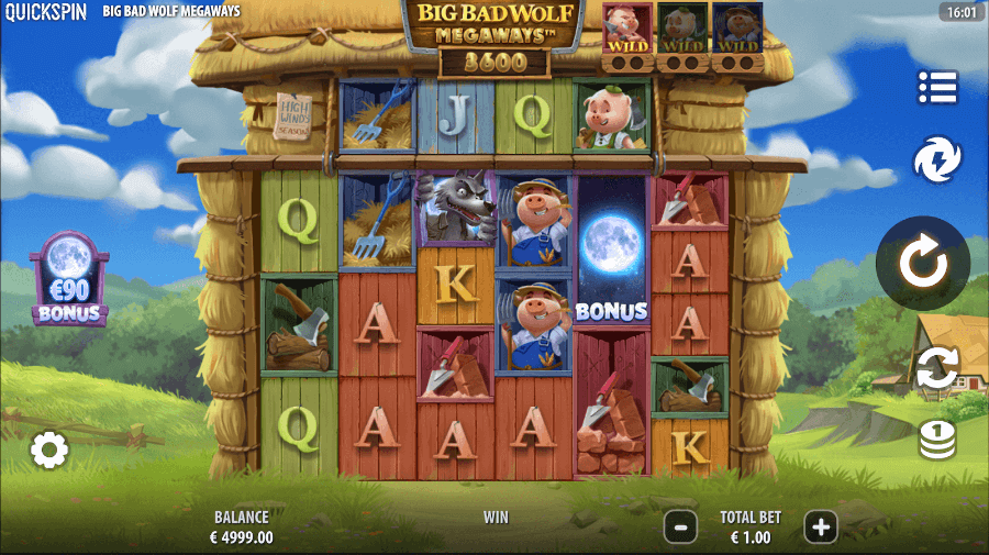 Pole gry w Big Bad Wolf (QuickSpin)